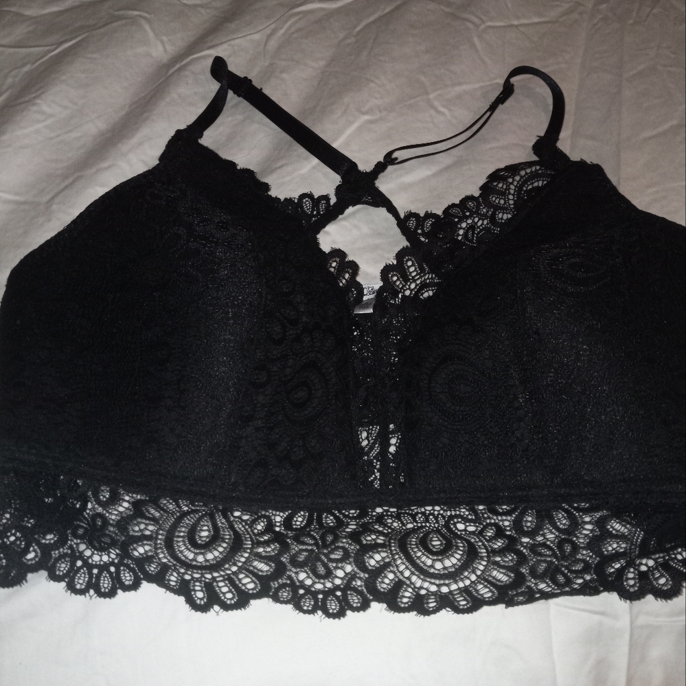 Bke Black Lace Bralette
